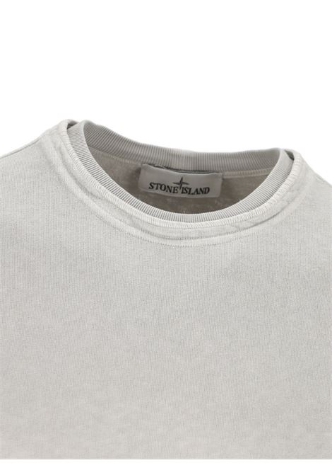 felpa 6100034 uomo grigia STONE ISLAND | L1S15 6100034 S0060V0161